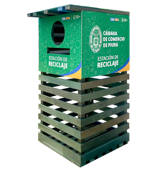 PUNTO DE RECICLAJE CUADRADO (1.8m)